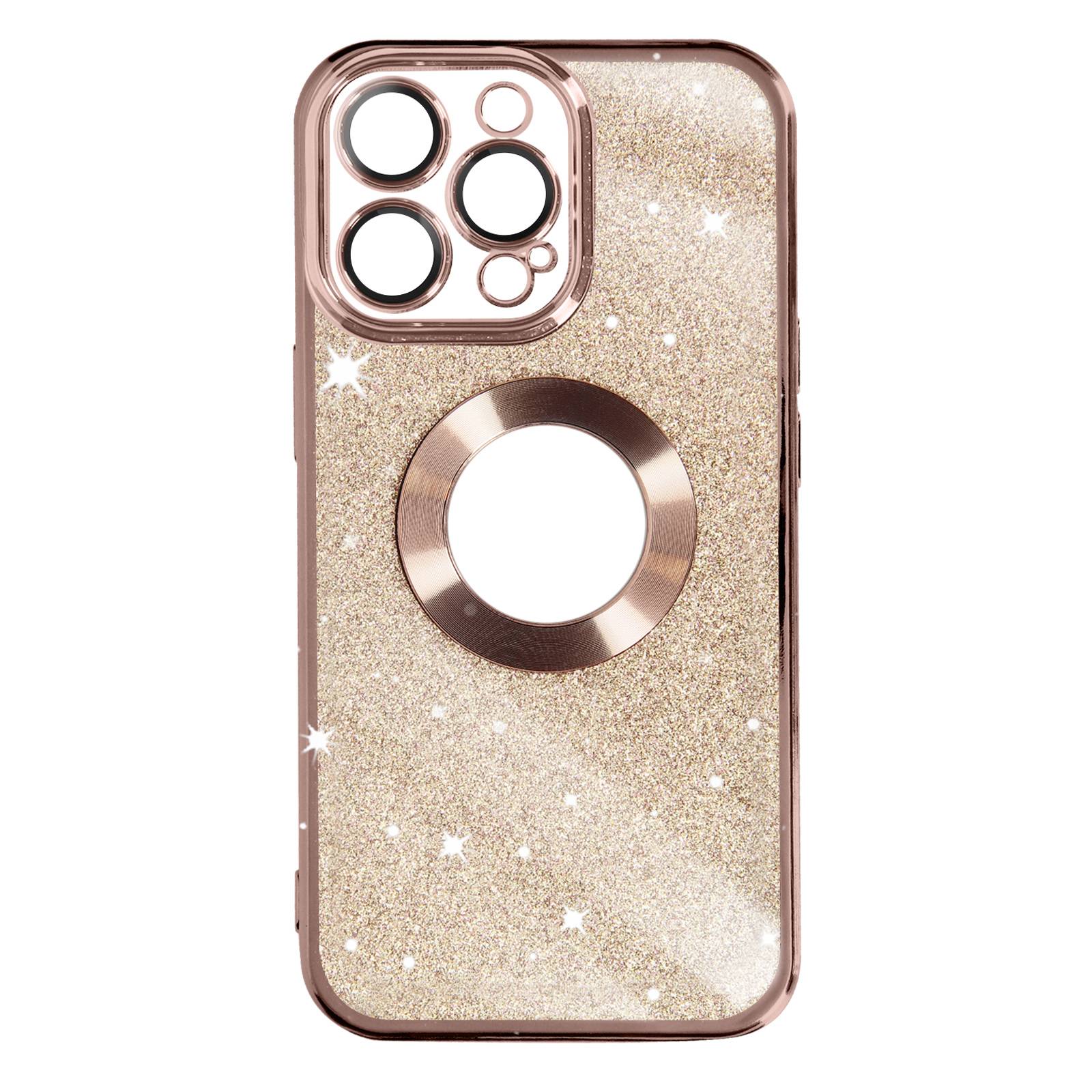 Coque pour iPhone 13 Pro Paillette Amovible Silicone Série Protecam Spark-0