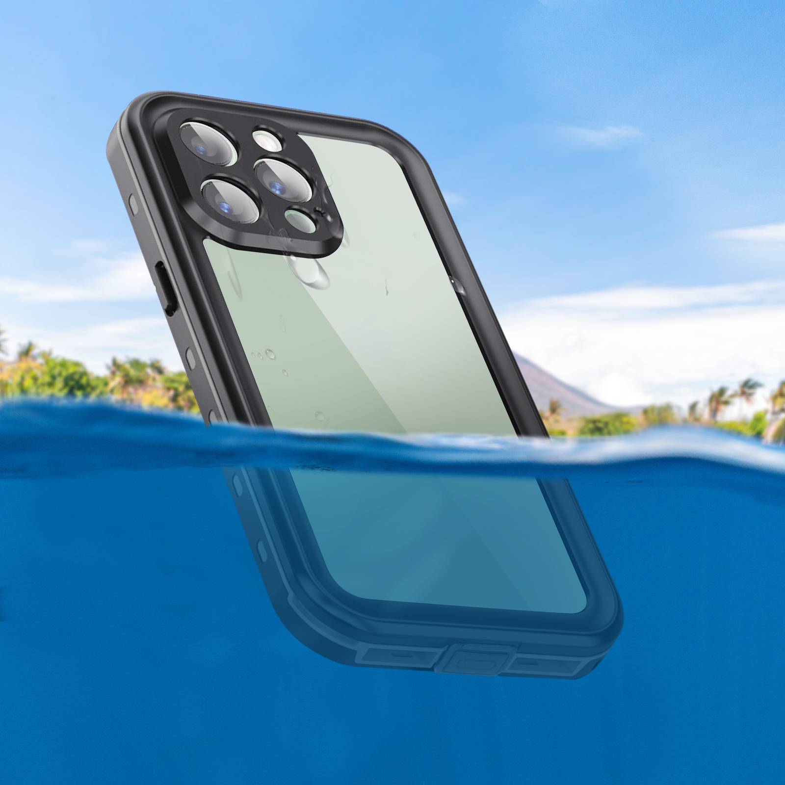 Coque Intégrale pour iPhone 13 Pro Max Waterproof IP68-2