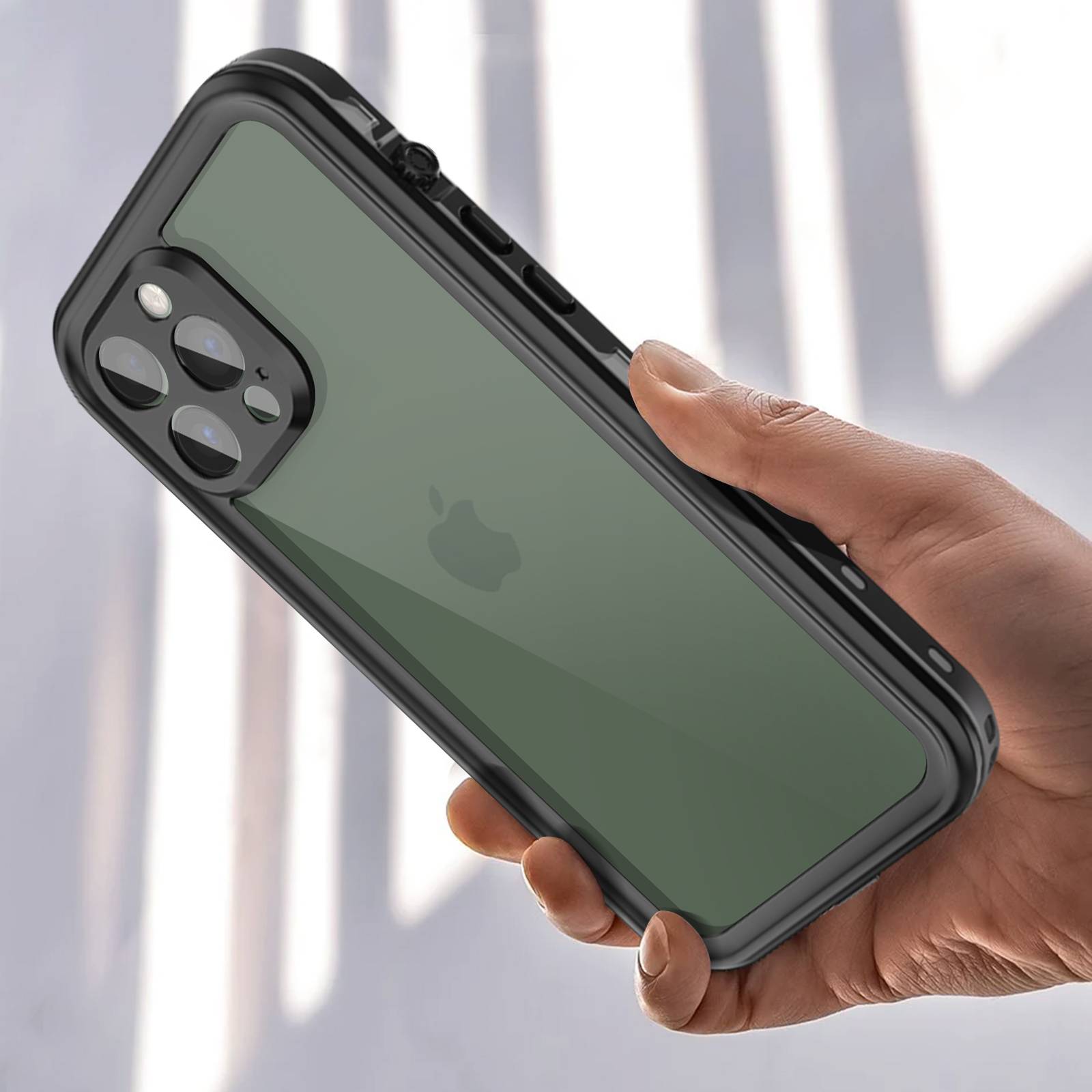 Coque Intégrale pour iPhone 13 Pro Max Waterproof IP68-4