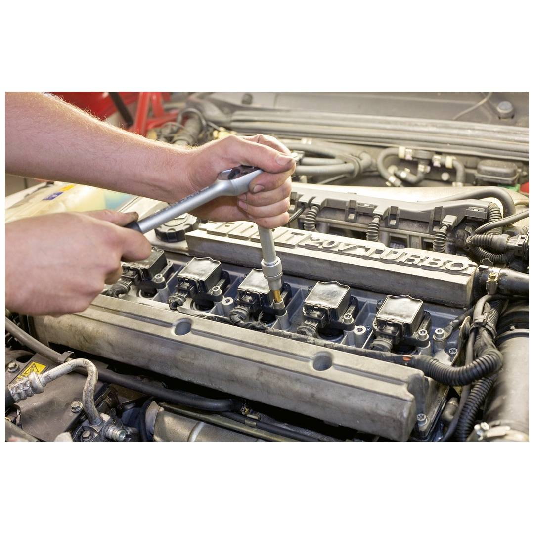 Douille Tournevis KS Tools 1/2 RIBE M8 – Longueur 55 Mm, Chrome Vanadium, Finition Satinée