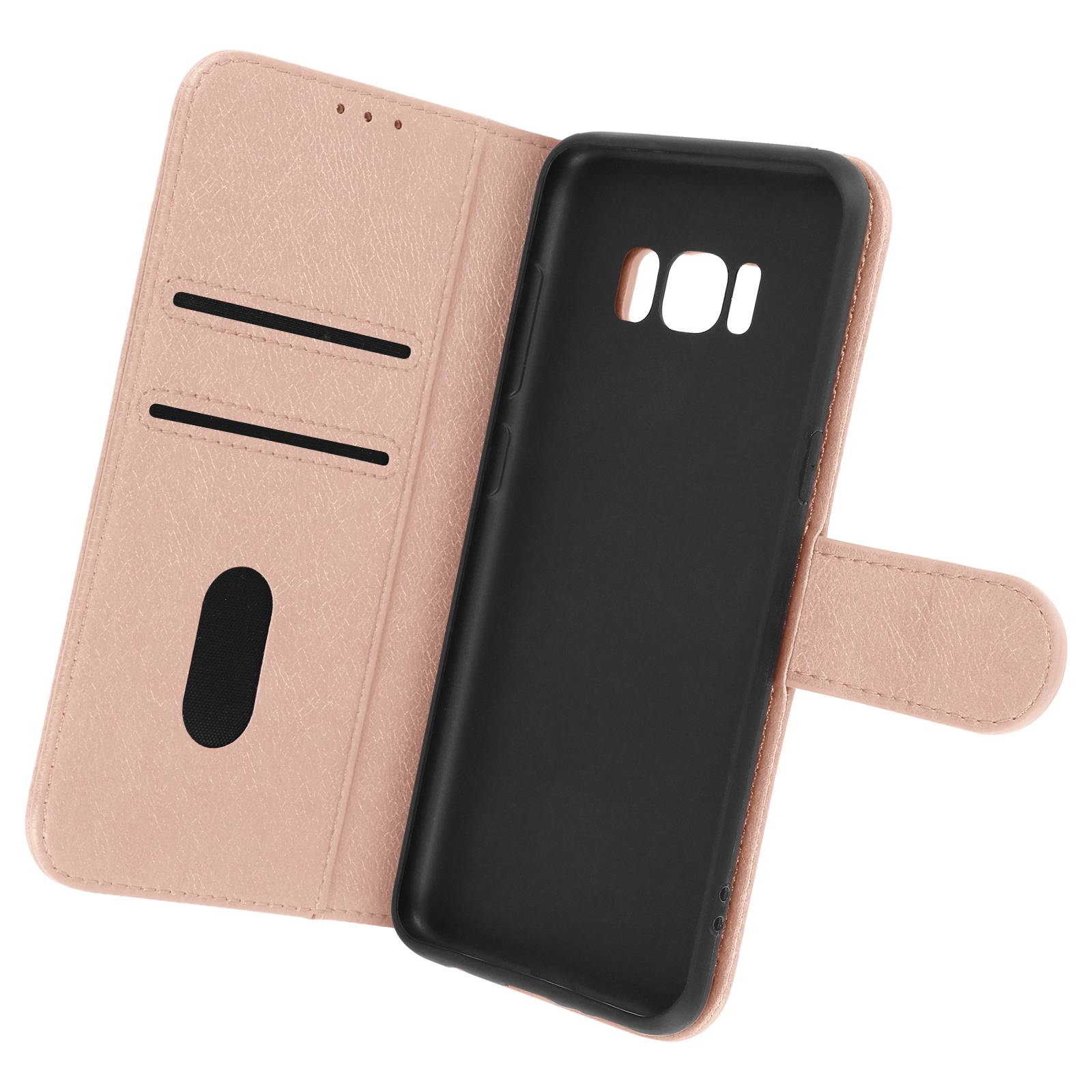 Housse pour Samsung Galaxy S8 Clapet Portefeuille Fonction Support Vidéo-0