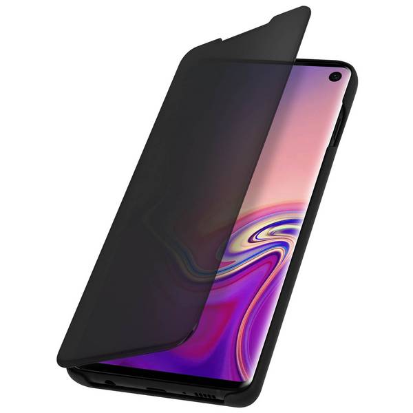 Housse pour Samsung Galaxy S10 Étui Miroir Clapet translucide Stand Vidéo