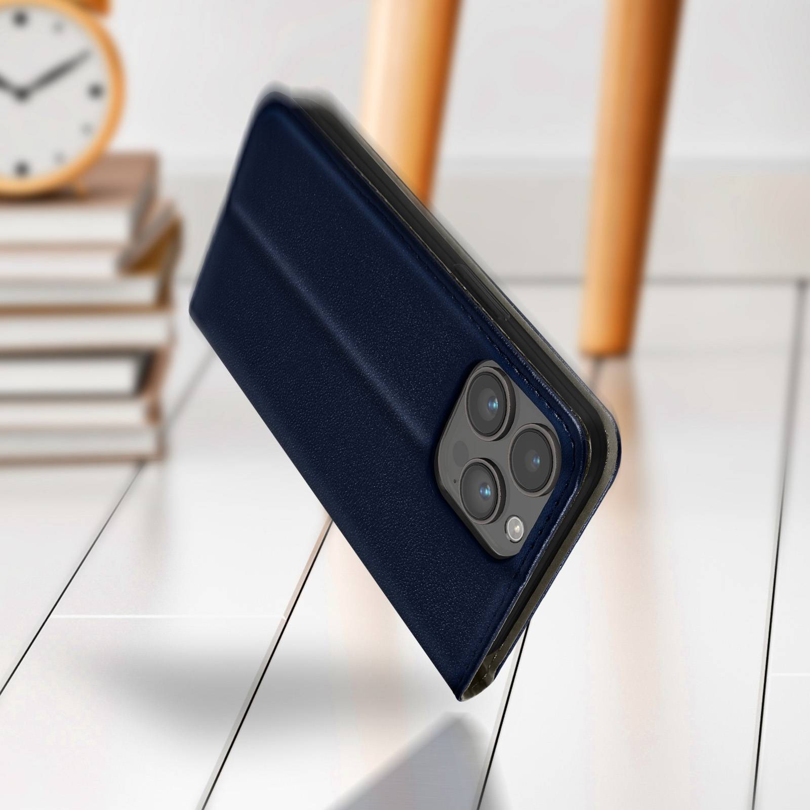 Housse pour iPhone 14 Pro Porte-carte Fonction Support Clapet Magnétique-2