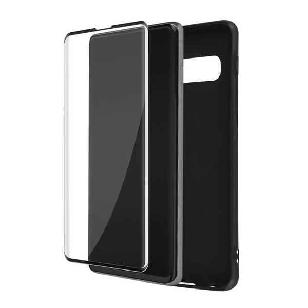 Coque pour Samsung Galaxy S10 Souple et Verre Trempé 9H