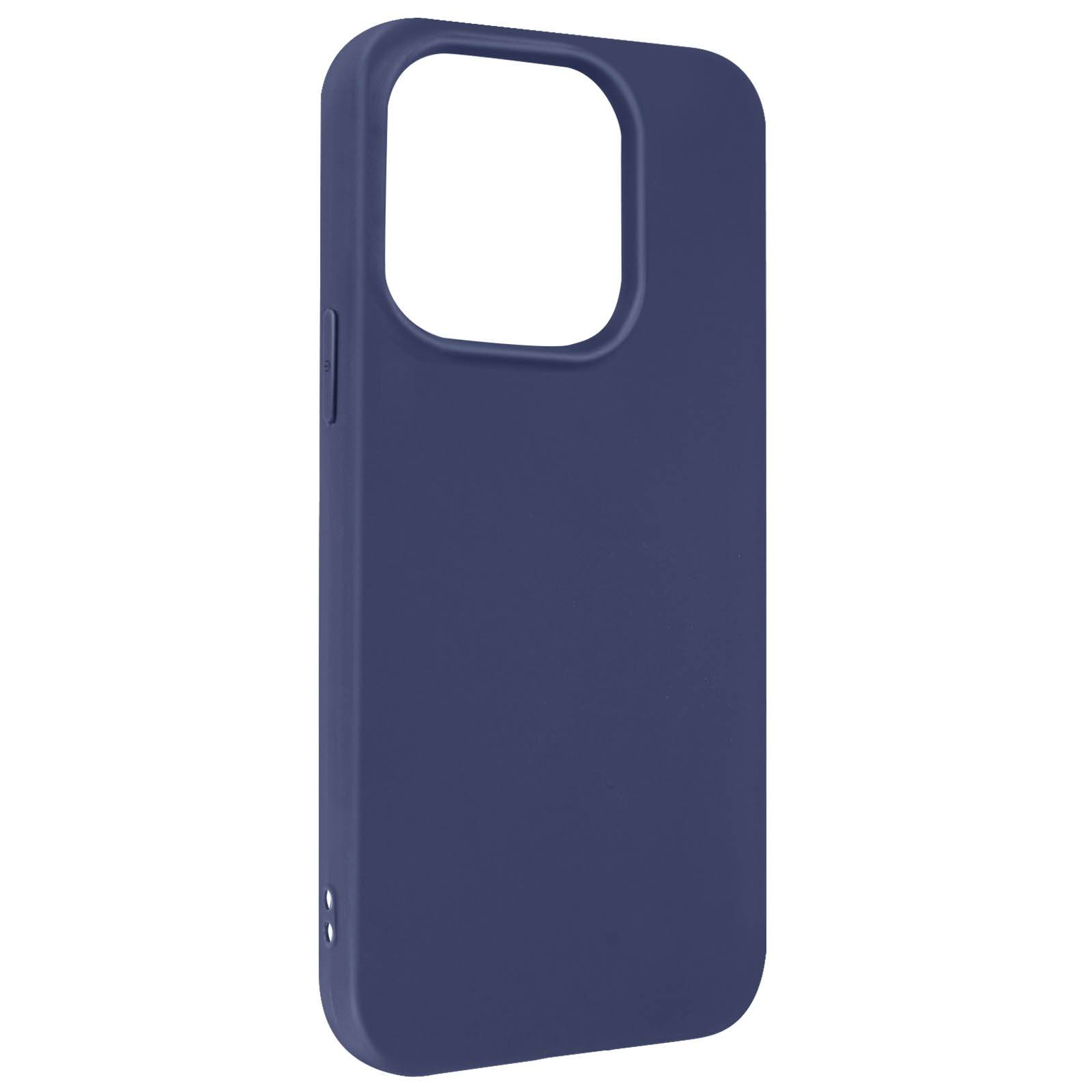 Coque pour iPhone 14 Pro Max Silicone Flexible Finition Mate Anti-traces-0
