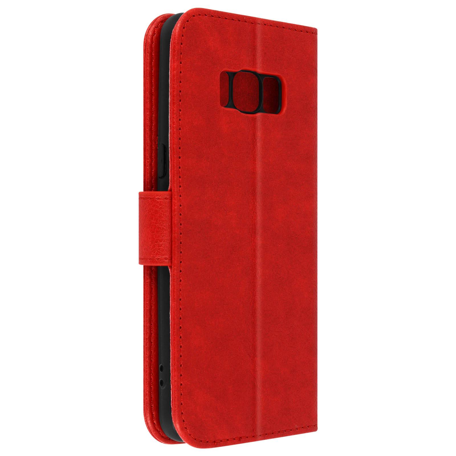 Housse pour Samsung Galaxy S8 Clapet Portefeuille Fonction Support Vidéo-1