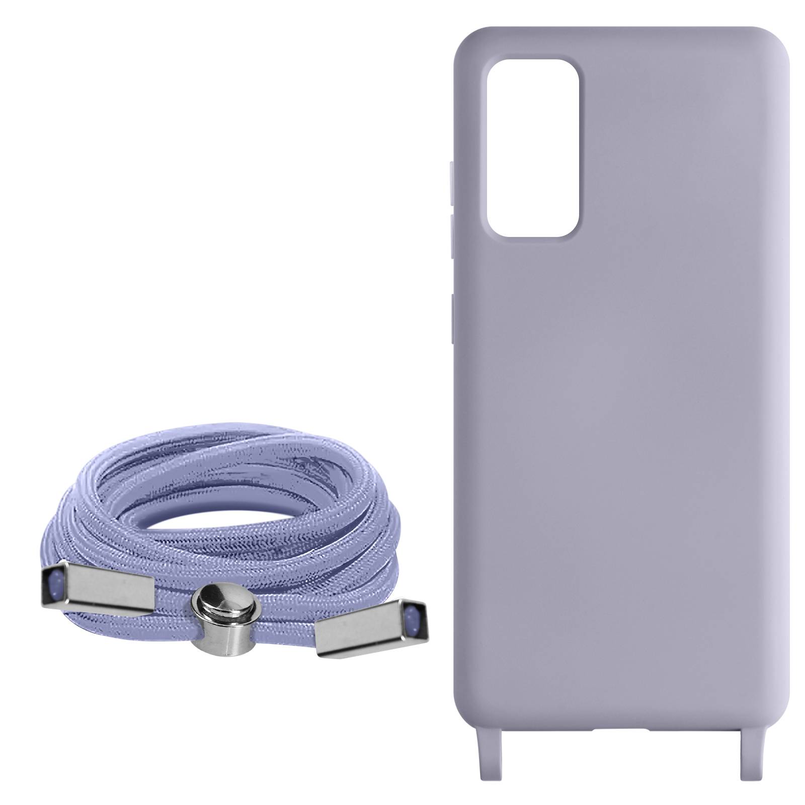 Coque Cordon pour Samsung Galaxy S20 FE Semi-rigide Lanière Tour du Cou 80cm-1