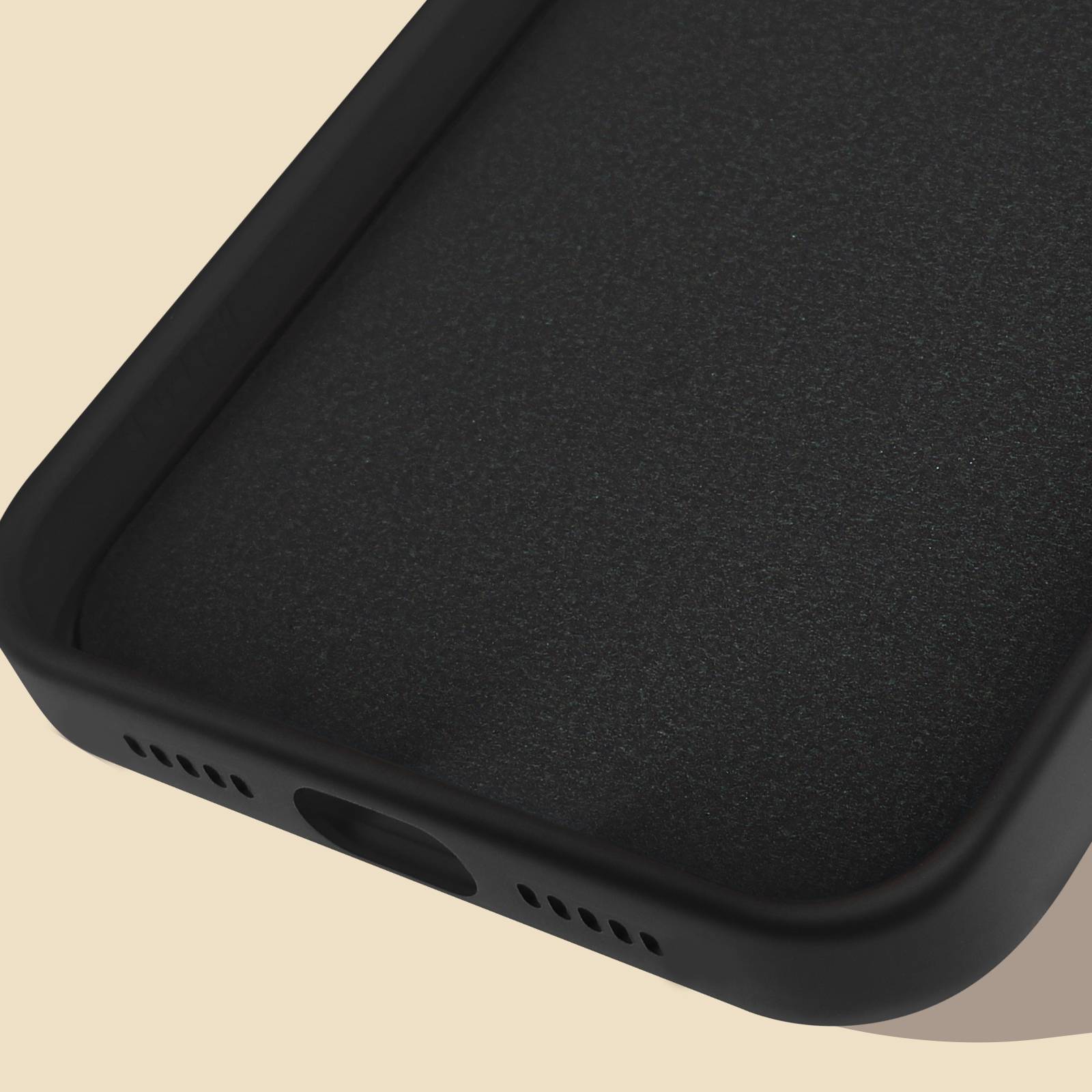 Coque MagSafe pour iPhone 12 Silicone Intérieur Soft-touch Mag Cover-4