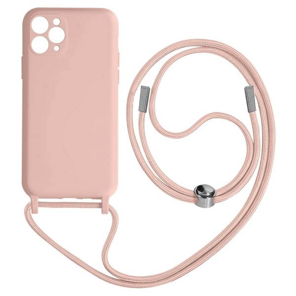 Coque Cordon pour iPhone 11 Pro Max Semi-rigide Lanière Tour du Cou 80cm