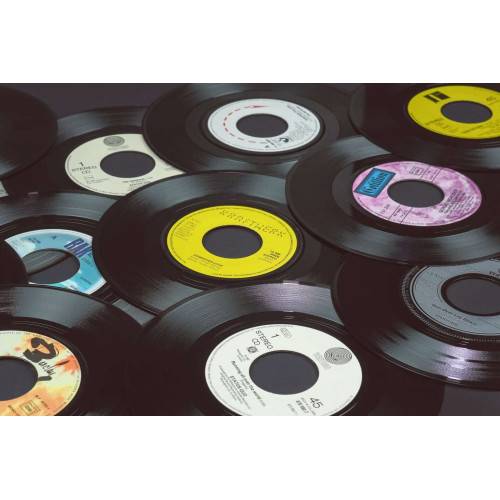 Platine vinyle portable multifonction Bluetooth rétro TD14-1