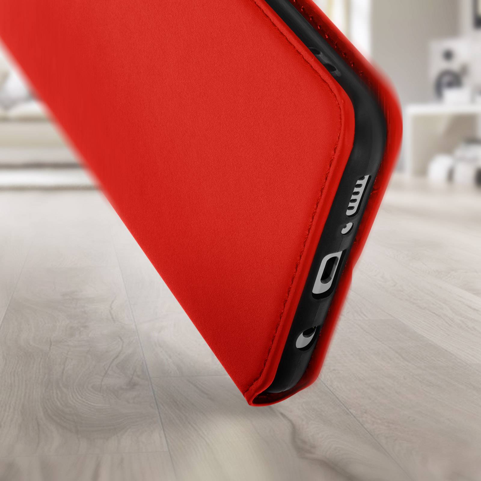 Housse pour Samsung Galaxy A51 Clapet Porte-cartes Fonction Support Vidéo-4