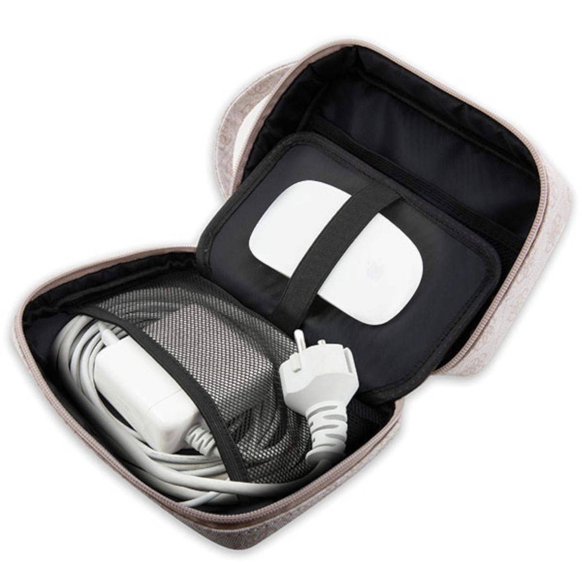 Sacoche de voyage avec port USB Modèle Stripe 4G-3