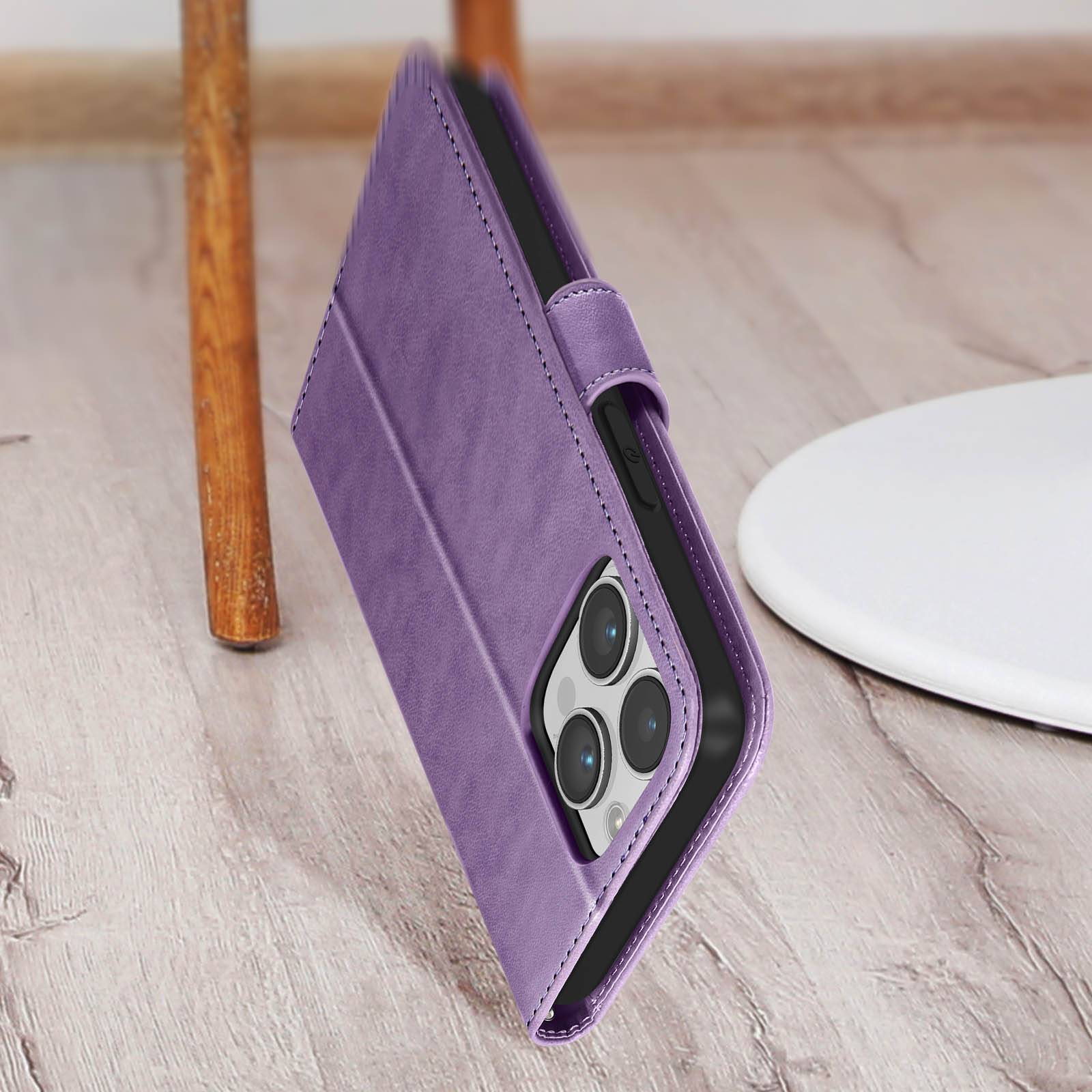 Étui Mandala Attrape Rêves pour iPhone 14 Pro Max Portefeuille-4
