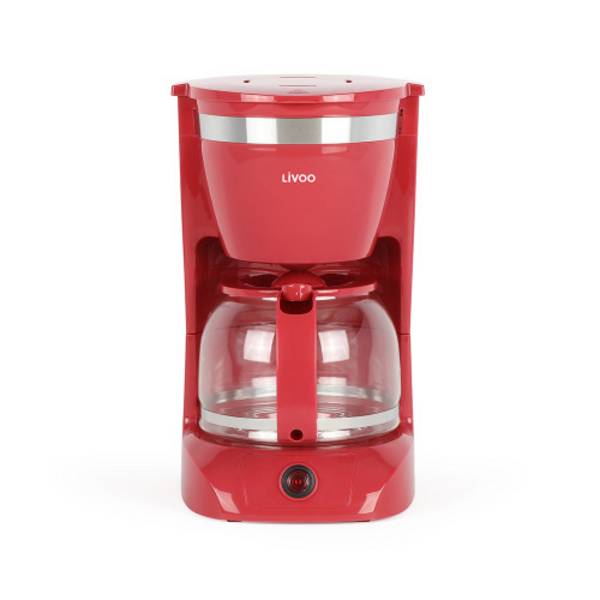 Cafetière électrique rouge 10-12 tasses