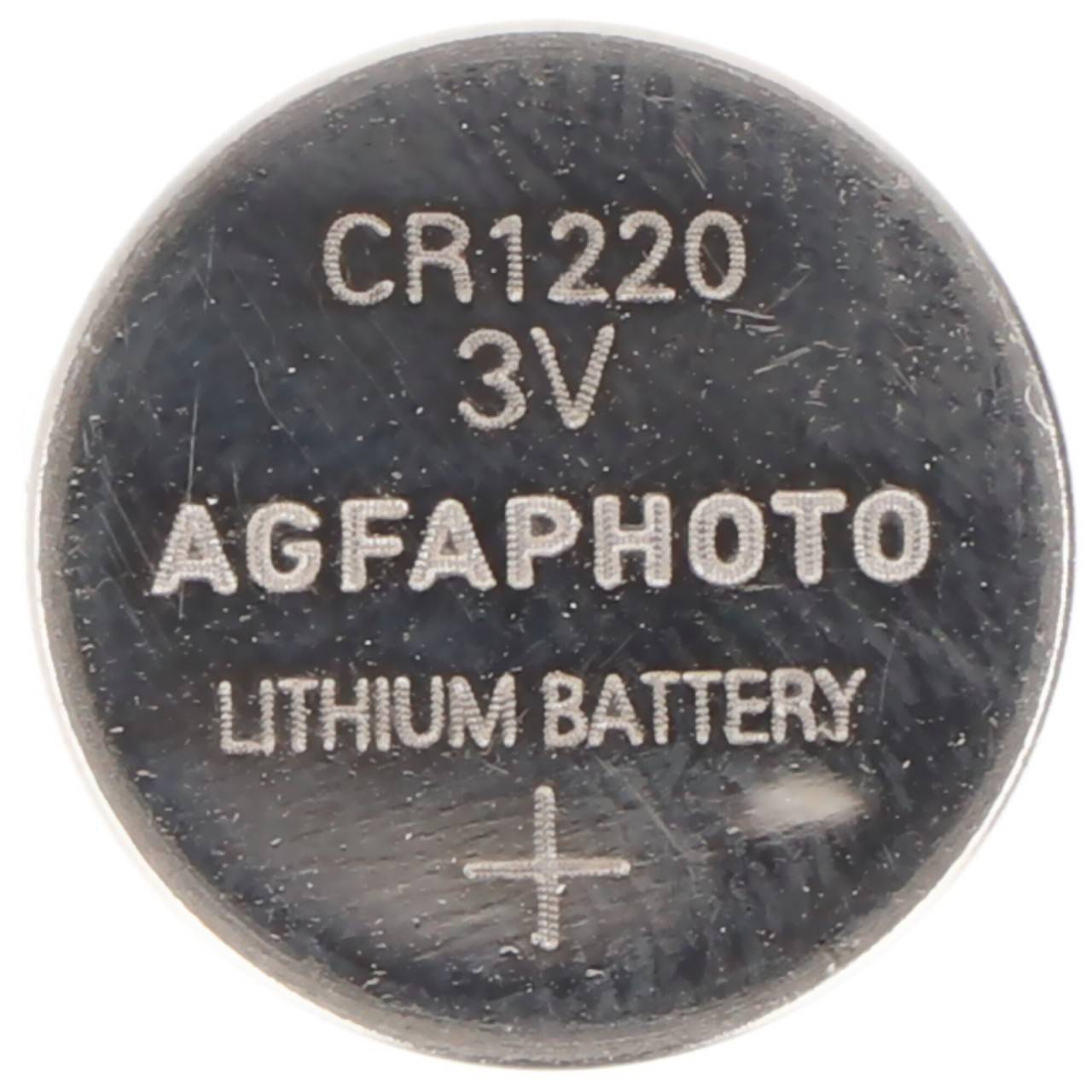 Agfaphoto Batterie au lithium, pile bouton, CR1220, 3 V extrême, blister de vente au détail (paquet de 5)-1