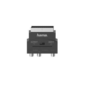 Hama Adapter – S-Video Auf 3x Cinch, Für Camcorder & Videorekorder