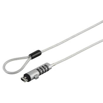 Antivol USB pour ordinateur portable Hama avec combinaison de chiffres-0
