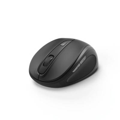 Hama Souris ergonomique radio optique noir 6 Boutons 1600 dpi ergonomique-0