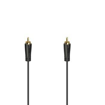 Hama Cinch-RCA vidéo Câble de raccordement [1x Cinch-RCA mâle - 1x Cinch-RCA mâle] 1.5 m noir-0