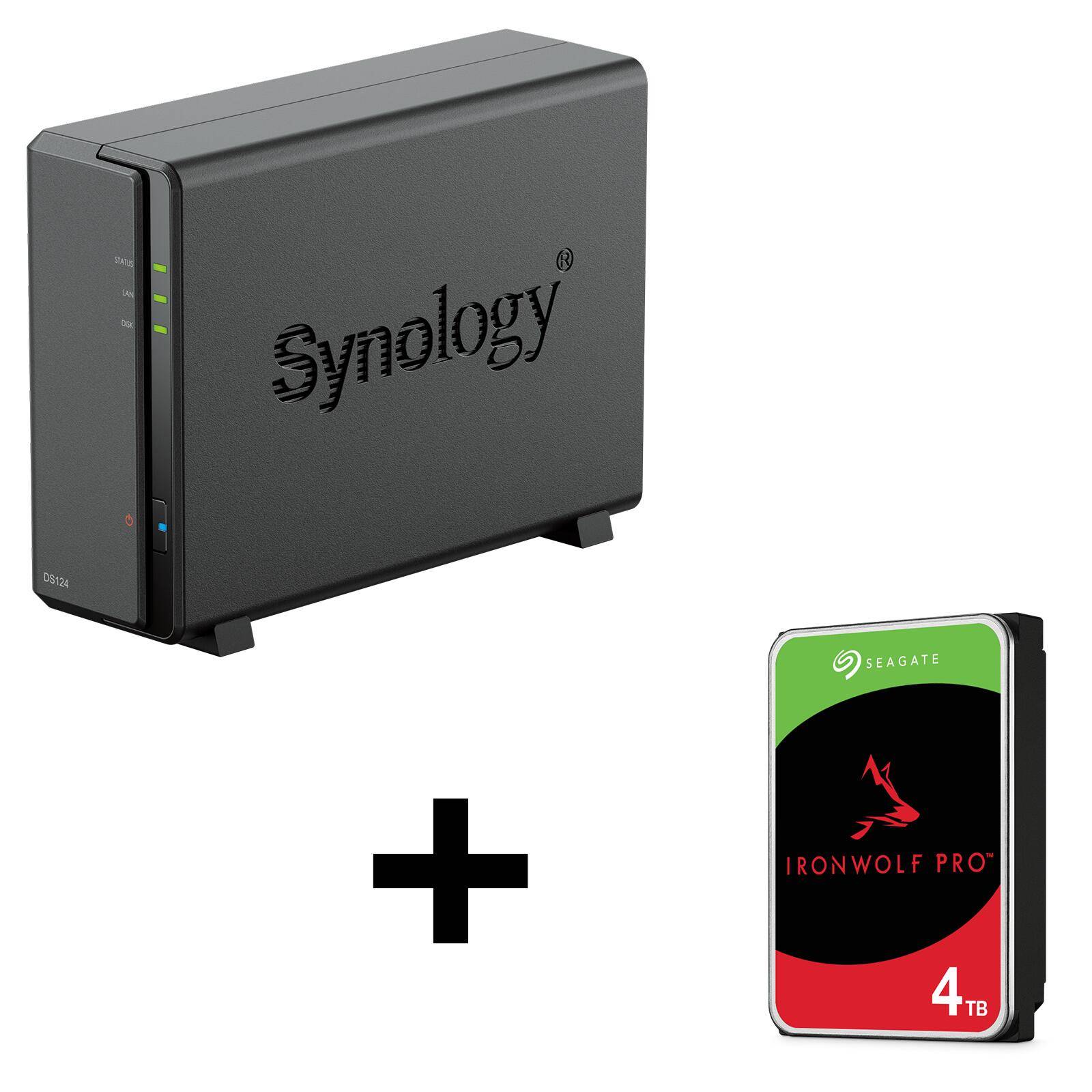 Synology DS124 & ST4000VN006-0