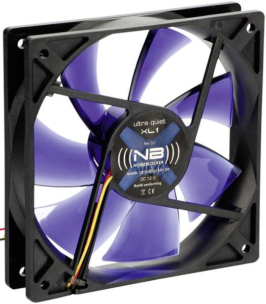 Ventilateur pour PC NoiseBlocker BlackSilent XL1 Conrad.fr
