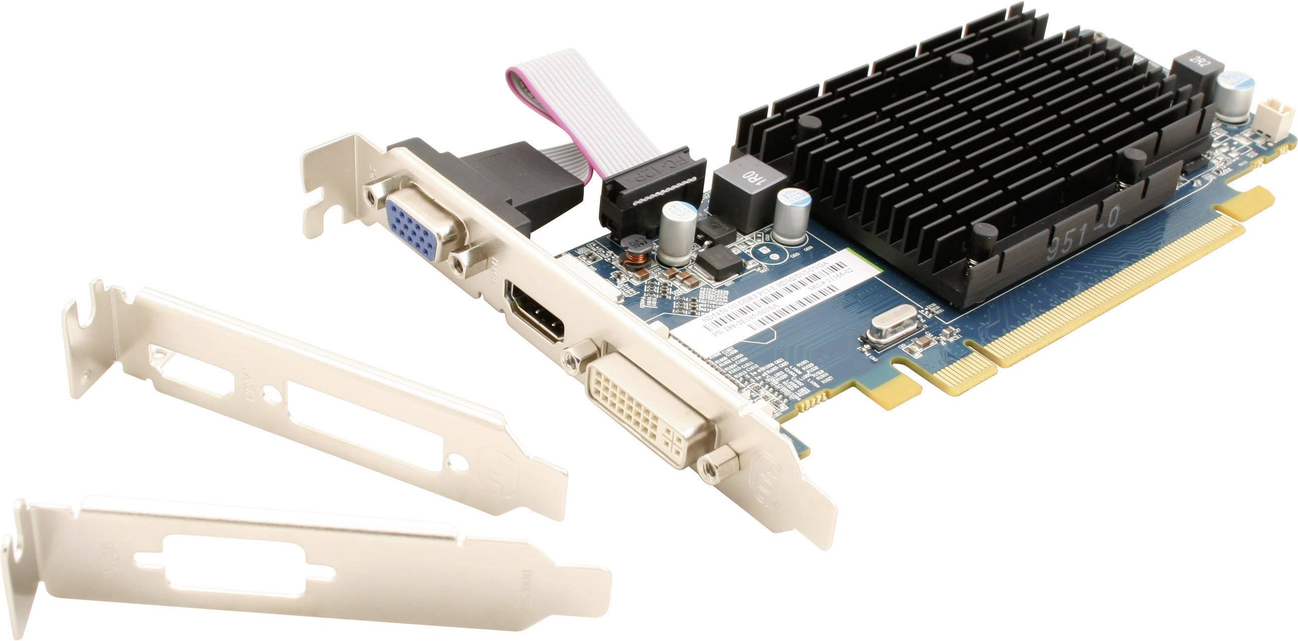 Carte Graphique Sapphire ATI Radeon HD5450 1 GB RAM DDR3 PCIe X16 HDMI 