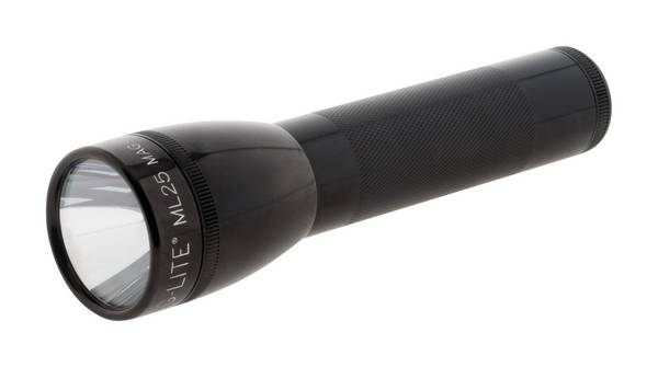 Lampe torche LED ML25LT pack de sécurité - IPX4 - 2 piles Type C - 192 lumens - 16.8cm - Noir - Maglite