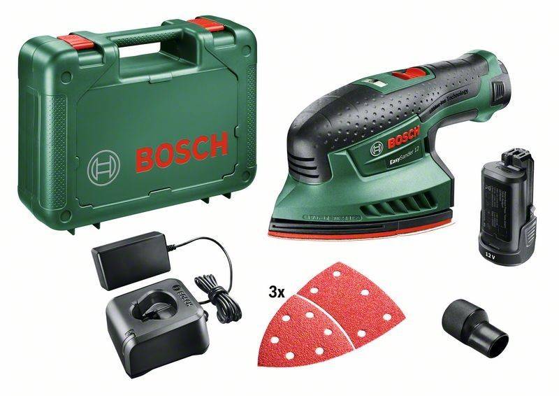 Ponceuse multifonction 12 V Bosch Home and Garden EasySander 12 060397690A + 2 batteries-4