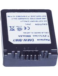 Batterie pour PANASONIC LUMIX DMC-FZ5-0