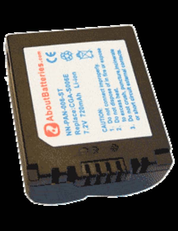 Batterie type PANASONIC CGR-S006E/1B