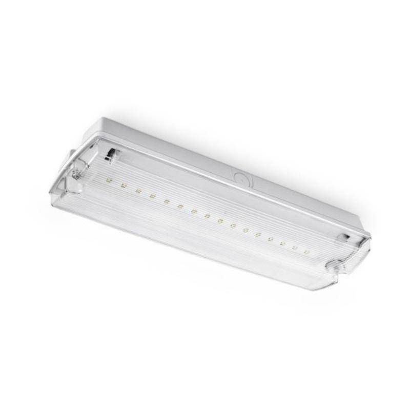Bloc de secours BAES LED Batterie 4 Pictogrammes 4W IP65 - SILAMP-0
