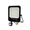 Projecteur LED 50W Détecteur de Mouvement Crépusculaire Extra Plat IP65 NOIR - Blanc Neutre 4000K - 5500K - SILAMP