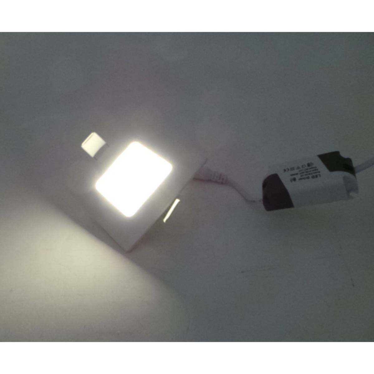 Spot LED Encastrable Carré 3W 120° - Blanc Neutre 4000K - 5500K - SILAMP-2