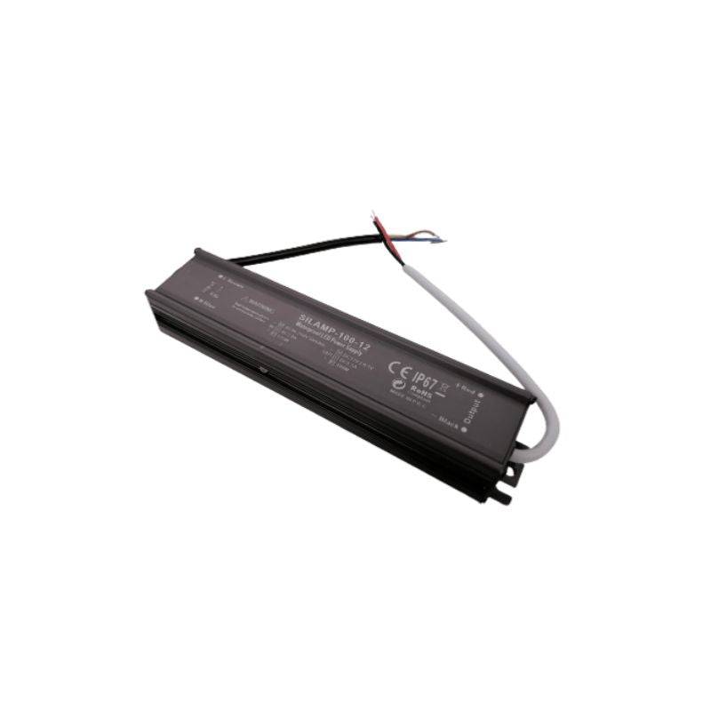 Transformateur 220V 12V IP67 100W DC 8.3A - SILAMP-0