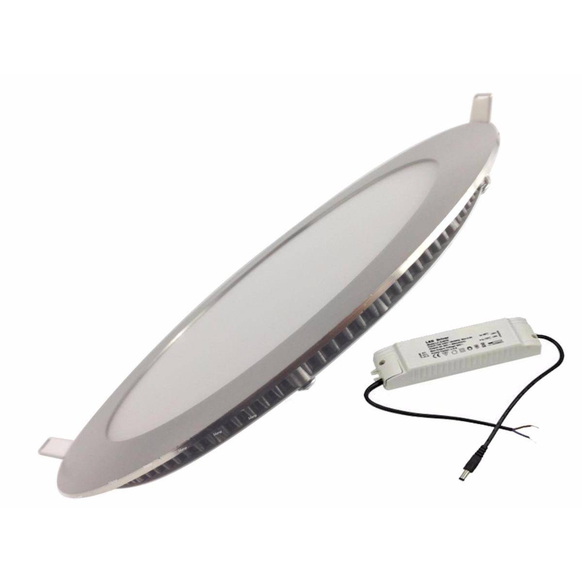 Spot LED Encastrable Extra Plat Rond 18W ALU - Blanc Froid 6000K - 8000K - SILAMP-0