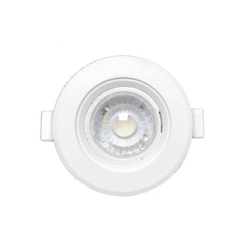 Spot LED Encastrable Orientable Rond Blanc 8W - Blanc Froid 6000K - 8000K - SILAMP-1