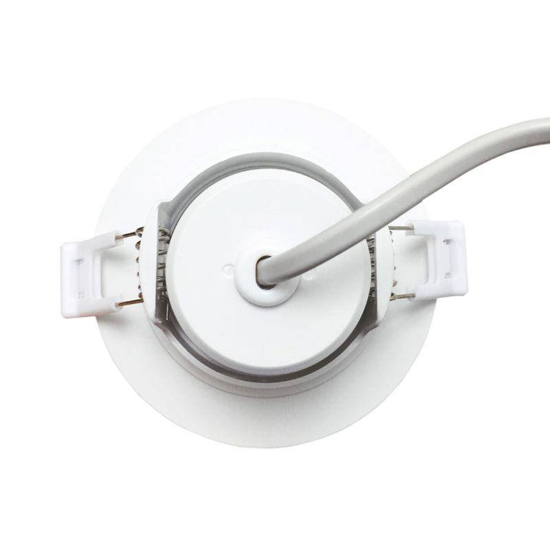 Spot LED Encastrable Orientable Rond Blanc 8W - Blanc Froid 6000K - 8000K - SILAMP-3