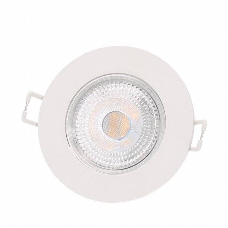 Spot LED Encastrable Étanche Rond 5W Blanc - Blanc Chaud 2300K - 3500K - SILAMP-0