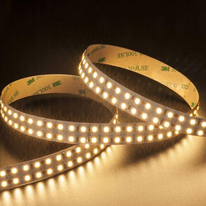 Ruban LED 12V 5M 2835 IP20 Double Rangée 240LED/m - Blanc Neutre 4000K - 5500K - SILAMP-2