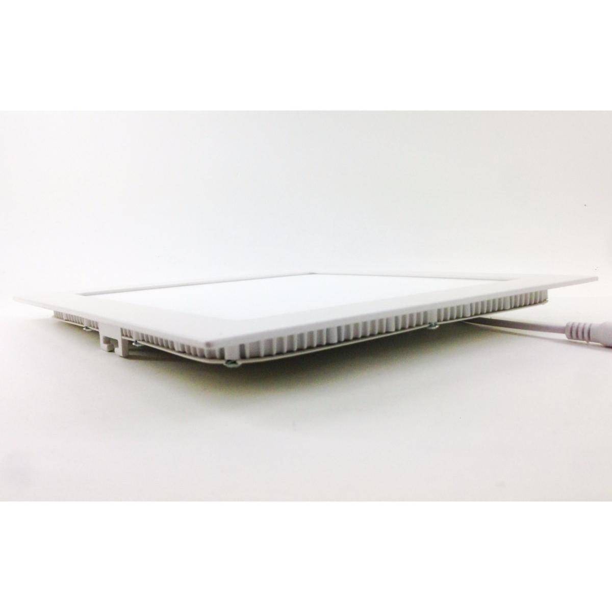 Spot LED Encastrable Carré BLANC 18W - Pack de 10 - Blanc Chaud 2300K - 3500K - SILAMP-4