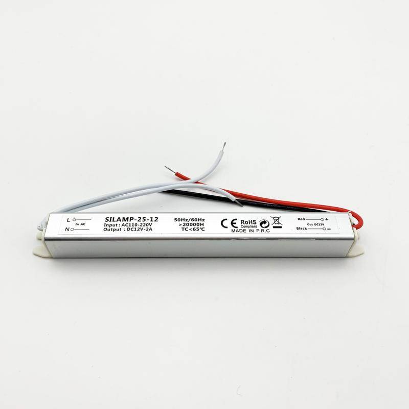 Transformateur 220V 12V IP44 25W DC 2A - SILAMP-1