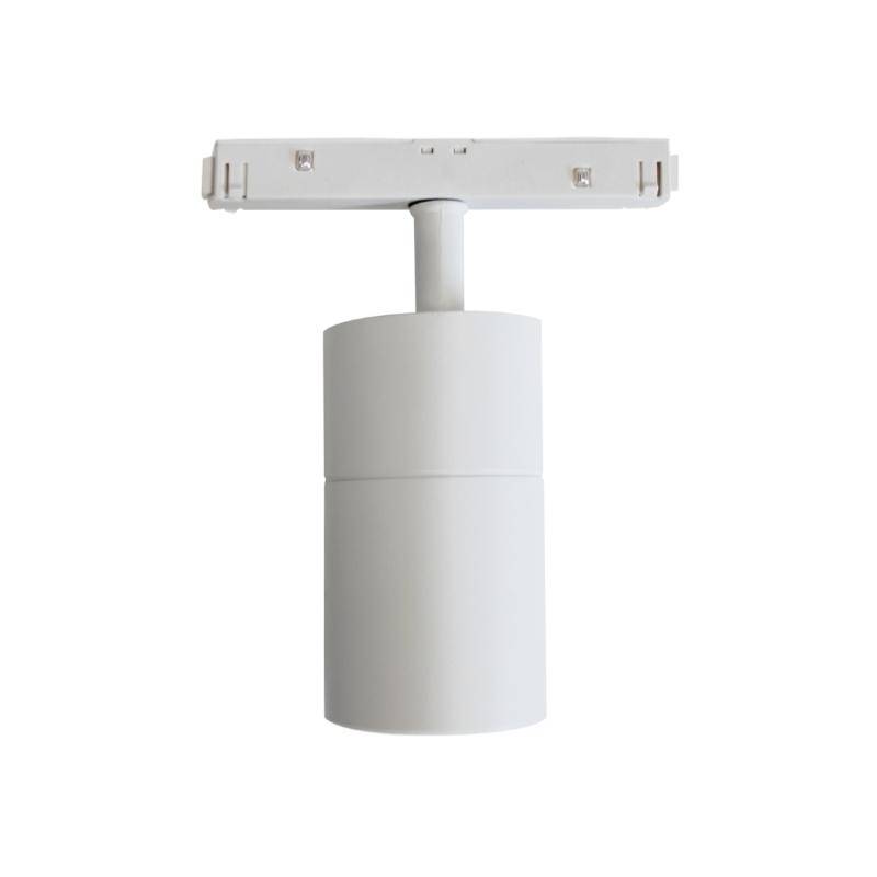 Spot LED sur Rail Magnétique 48V 15W Orientable BLANC - Blanc Neutre 4000K - 5500K - SILAMP-1