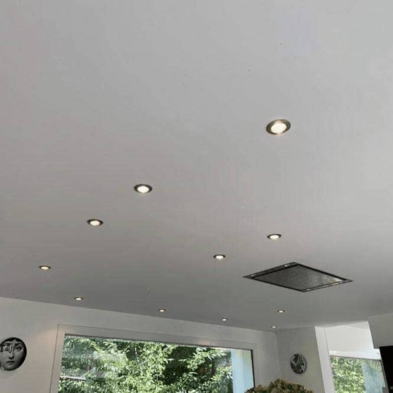 Spot LED Extra Plat Rond ALU 6W - Pack de 5 - Blanc Froid 6000K - 8000K - SILAMP-2