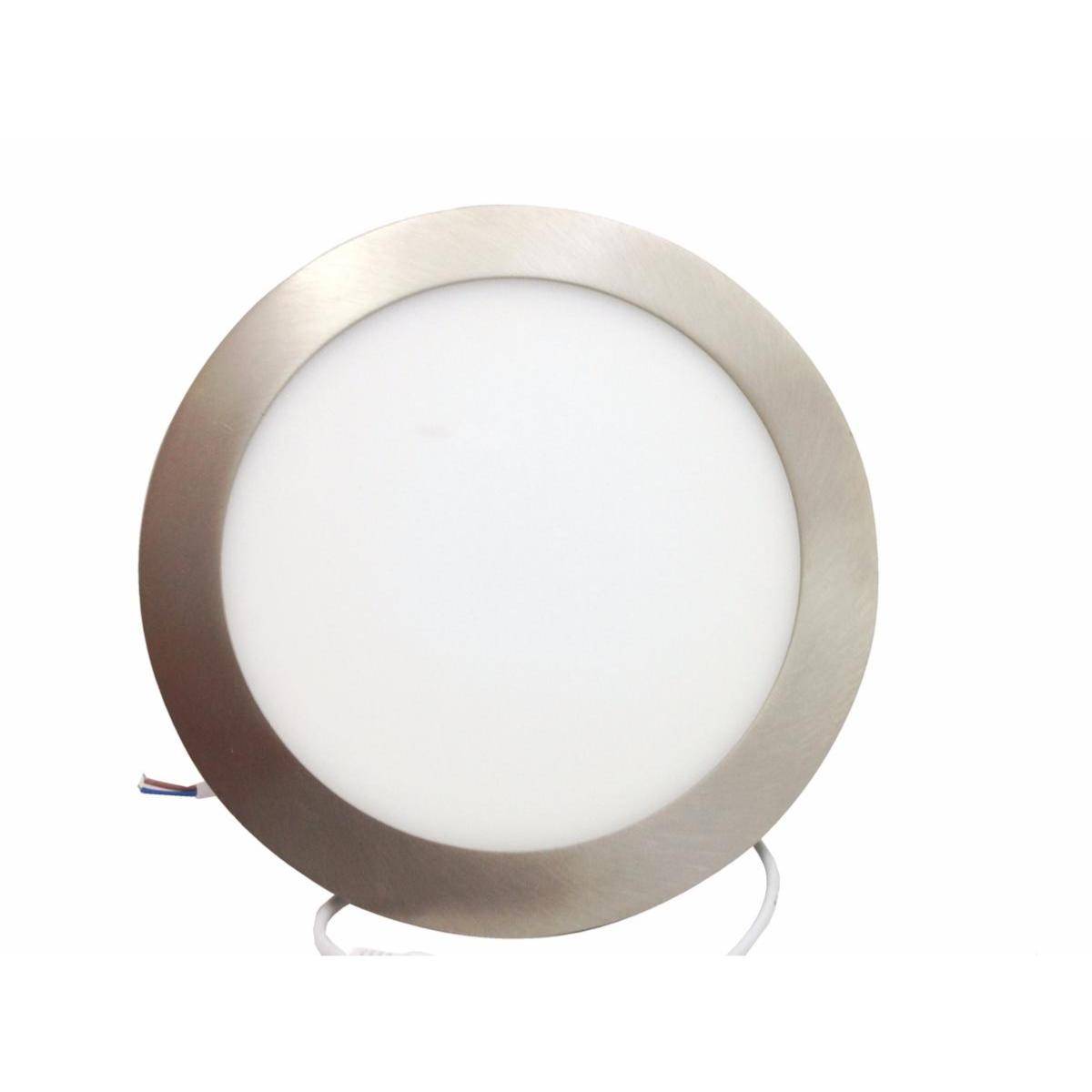 Spot LED Extra Plat Rond ALU 12W - Blanc Chaud 2300K - 3500K - SILAMP-2