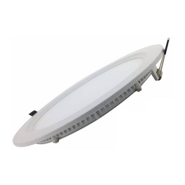 Spot LED Extra Plat Rond 24W Blanc - Blanc Neutre 4000K - 5500K - SILAMP