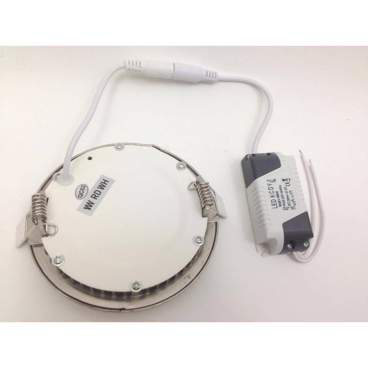 Spot LED Encastrable Rond ALU 6W - Blanc Chaud 2300K - 3500K - SILAMP-3