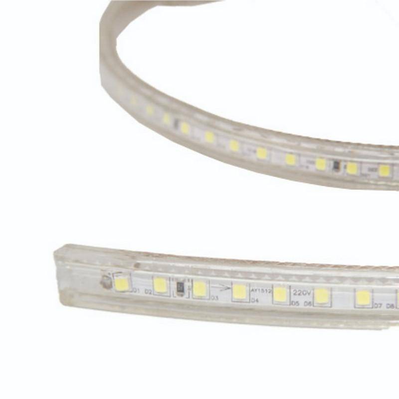 Ruban LED 220V IP65 2835 120LED/m (Vendu sur mesure au mètre) - Blanc Chaud 2300K - 3500K - SILAMP-3