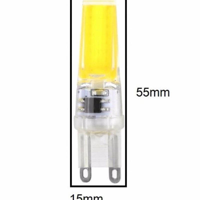 Ampoule LED G9 3W 220V COB 360° - Blanc Chaud 2300K - 3500K - SILAMP-2