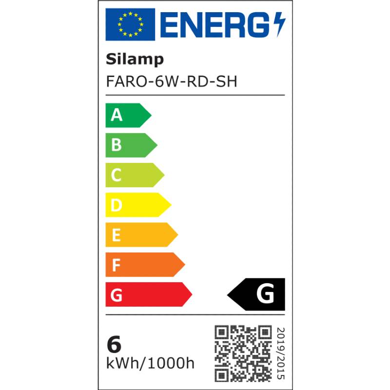 Downlight Dalle LED Extra Plate Ronde ALU 6W - Pack de 10 - Blanc Neutre 4000K - 5500K - SILAMP-1