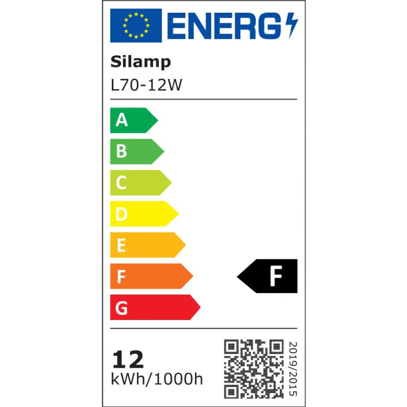 Ampoule LED E27 12W 220V A60 180° - Pack de 10 - Blanc Neutre 4000K - 5500K - SILAMP-1
